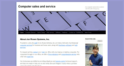 Desktop Screenshot of jonrosensystems.com